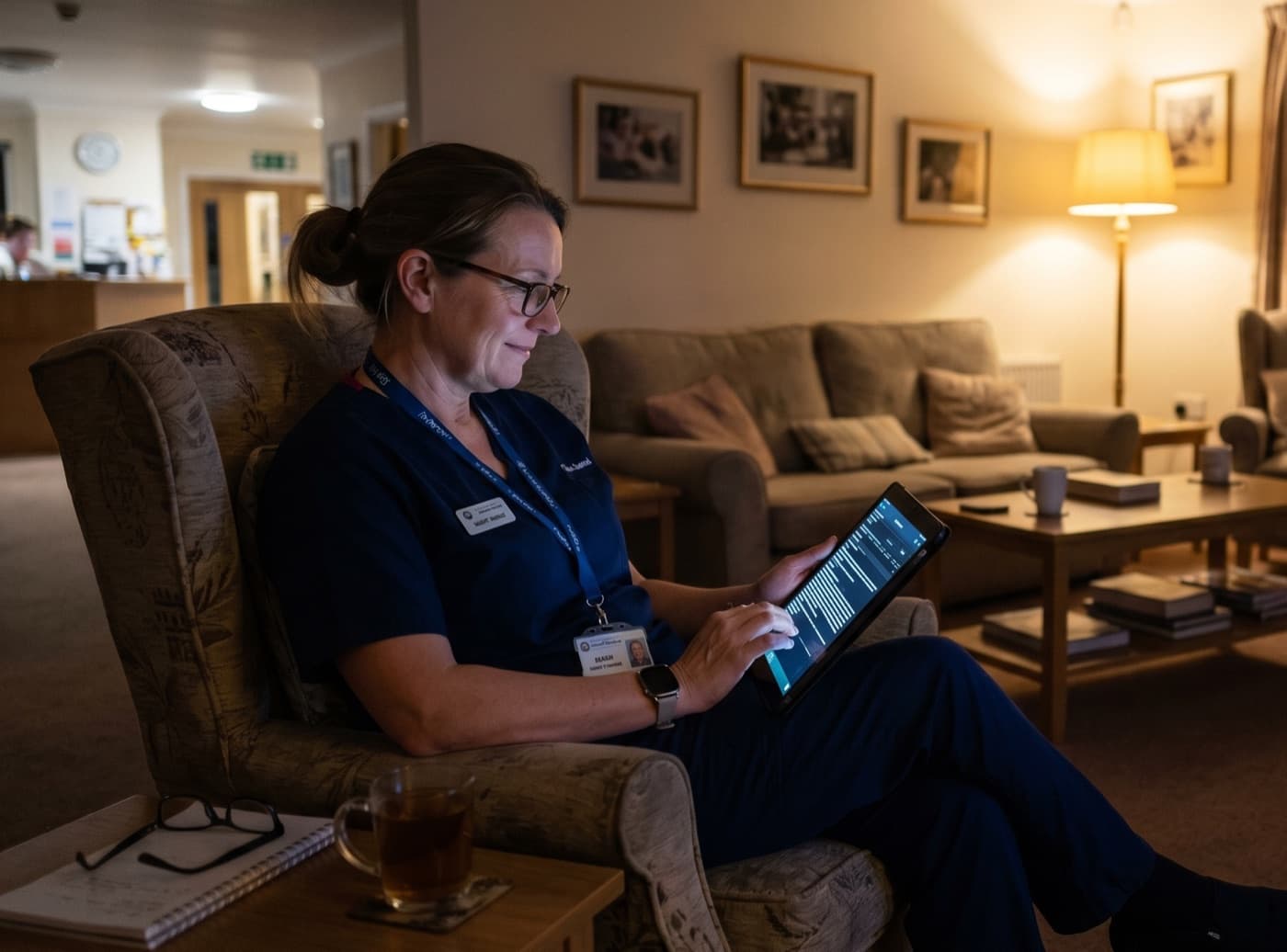 AI supporting the UK care sector showcasing how CareStreams AI services can enhance the care provided by care homes, nursing homes and home care agencies.