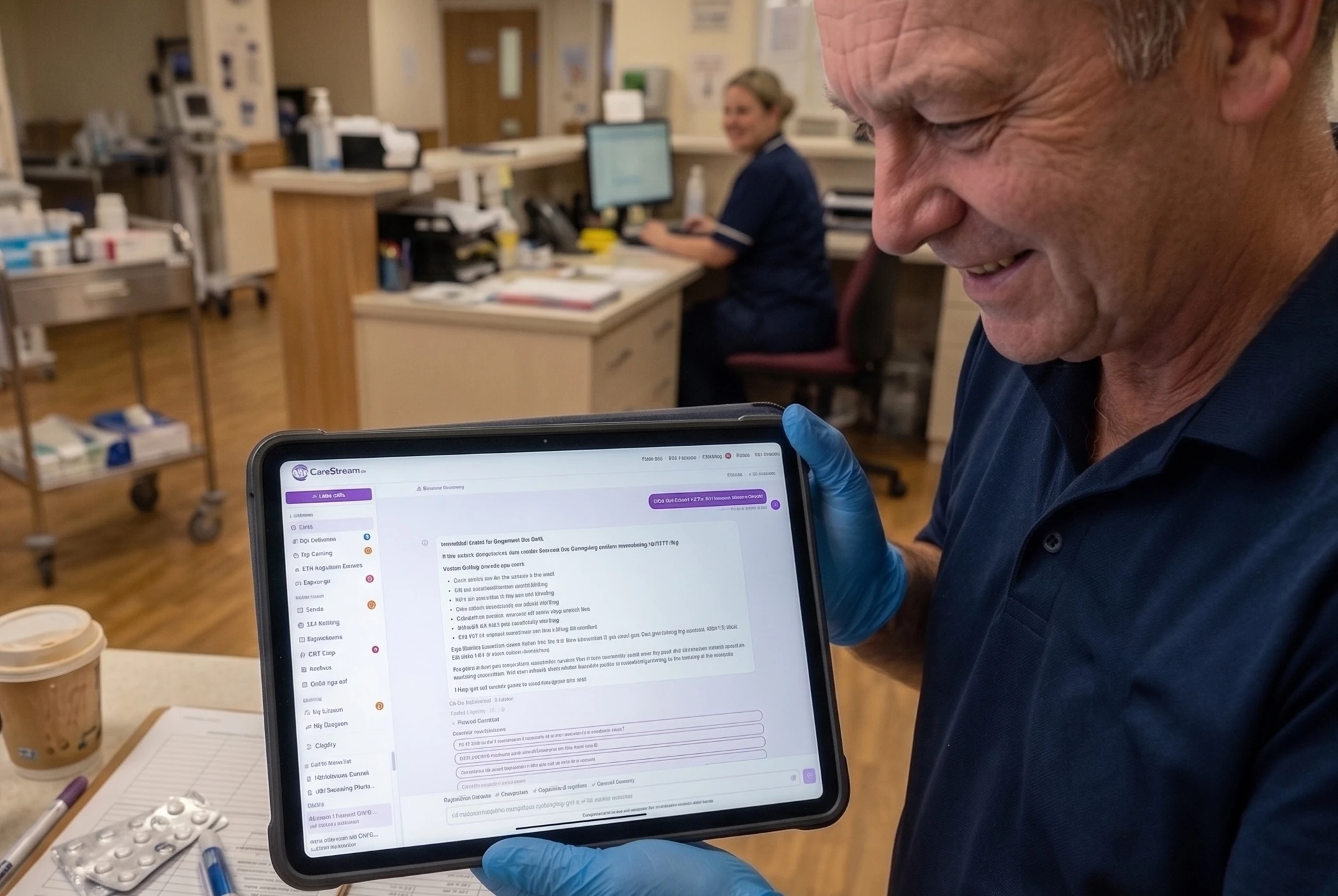 How your complex care service uses CareStream, visit to visit.