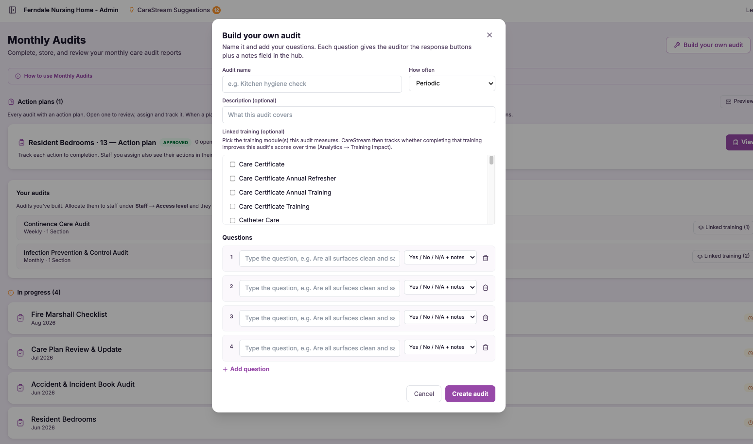 Build your own audits
