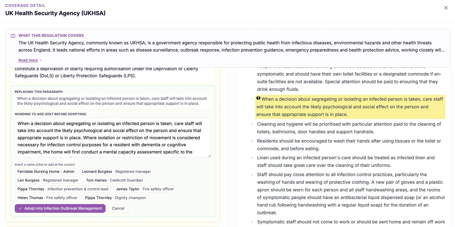 Where-to-add (target policy) guidance