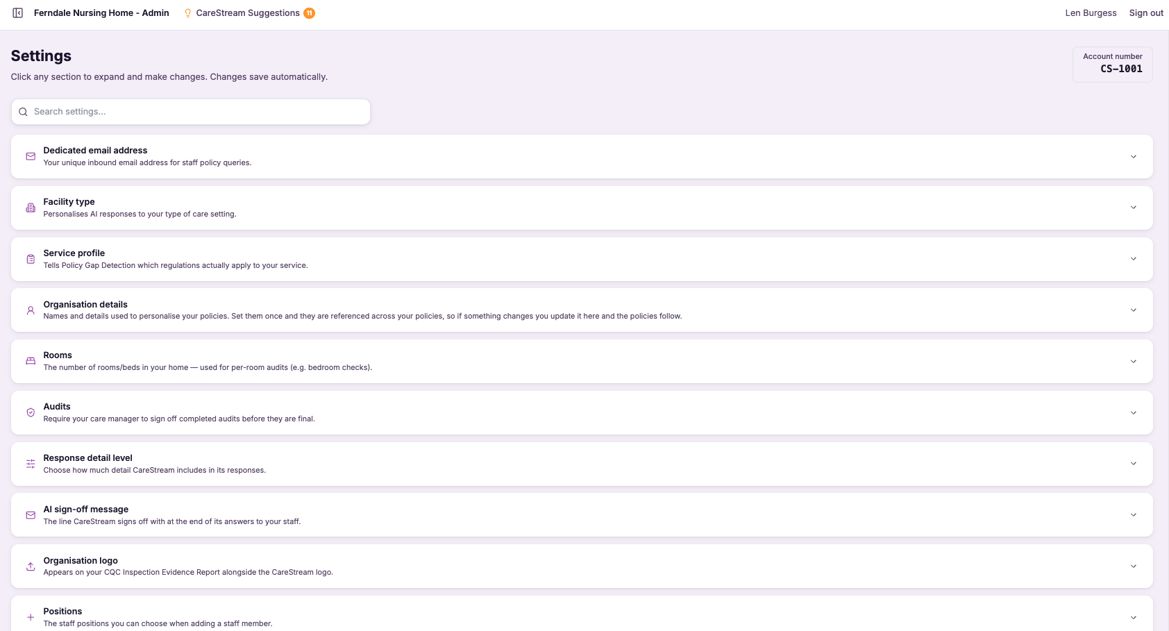 Multi-site group console and benchmarking