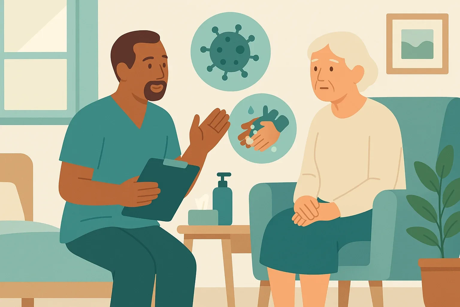 Infection prevention and control (umbrella term; often linked to NICE CG139 and the Health and Social Care Act 2008 infection control code)
