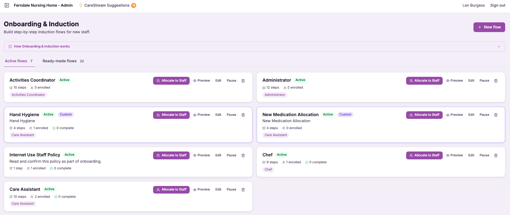 Screenshot slot Session scheduled against cover